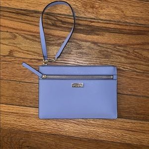 Kate Spade lavender colored wristlet wallet purse